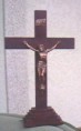 Cruz de madeira(trabalho artesanal) 15,00€